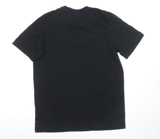 Jack & Jones Boys Black XL Graphic Print T-Shirt
