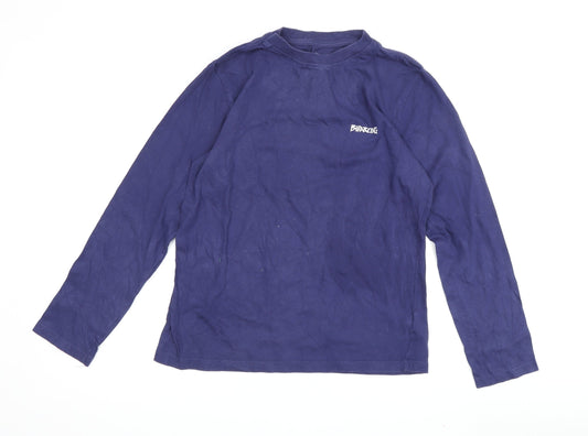 Billabong Men's Blue Long Sleeve Graphic T-Shirt