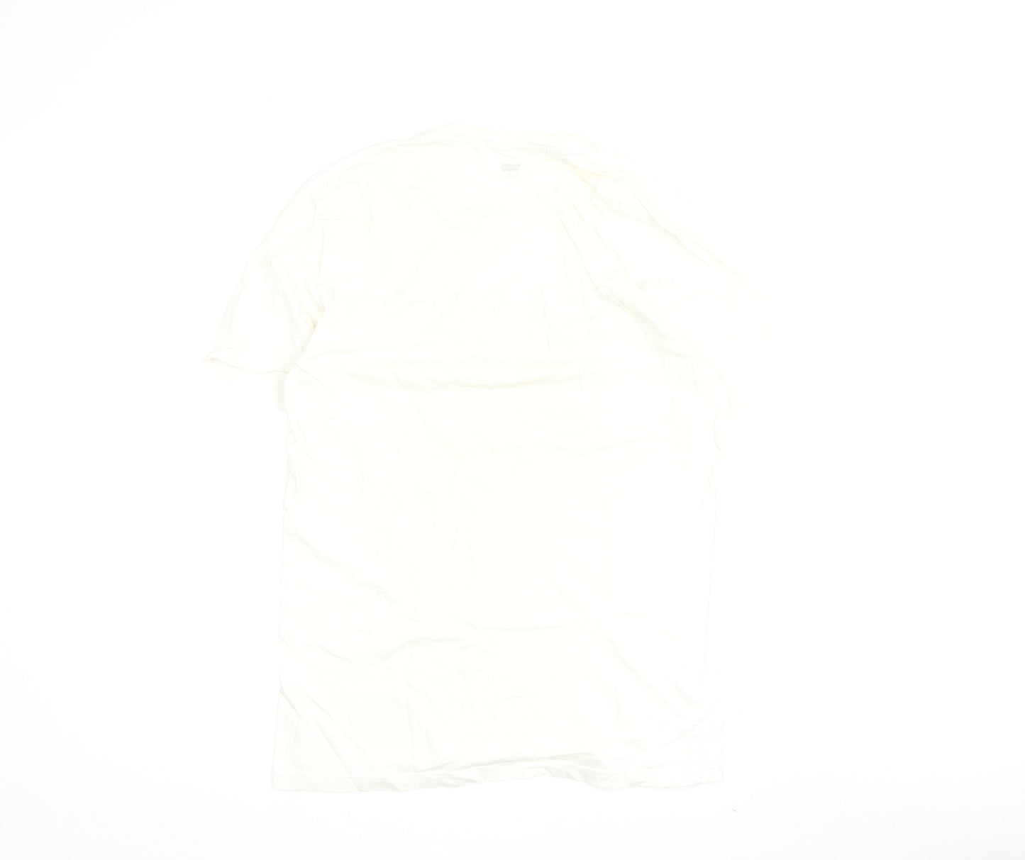 Levi's Men's White Logo T-Shirt Size S