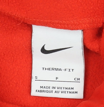 Nike Men's Red Graphic Print Hoodie Size S