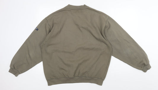 Reebok Men's Green Pullover Sweatshirt M