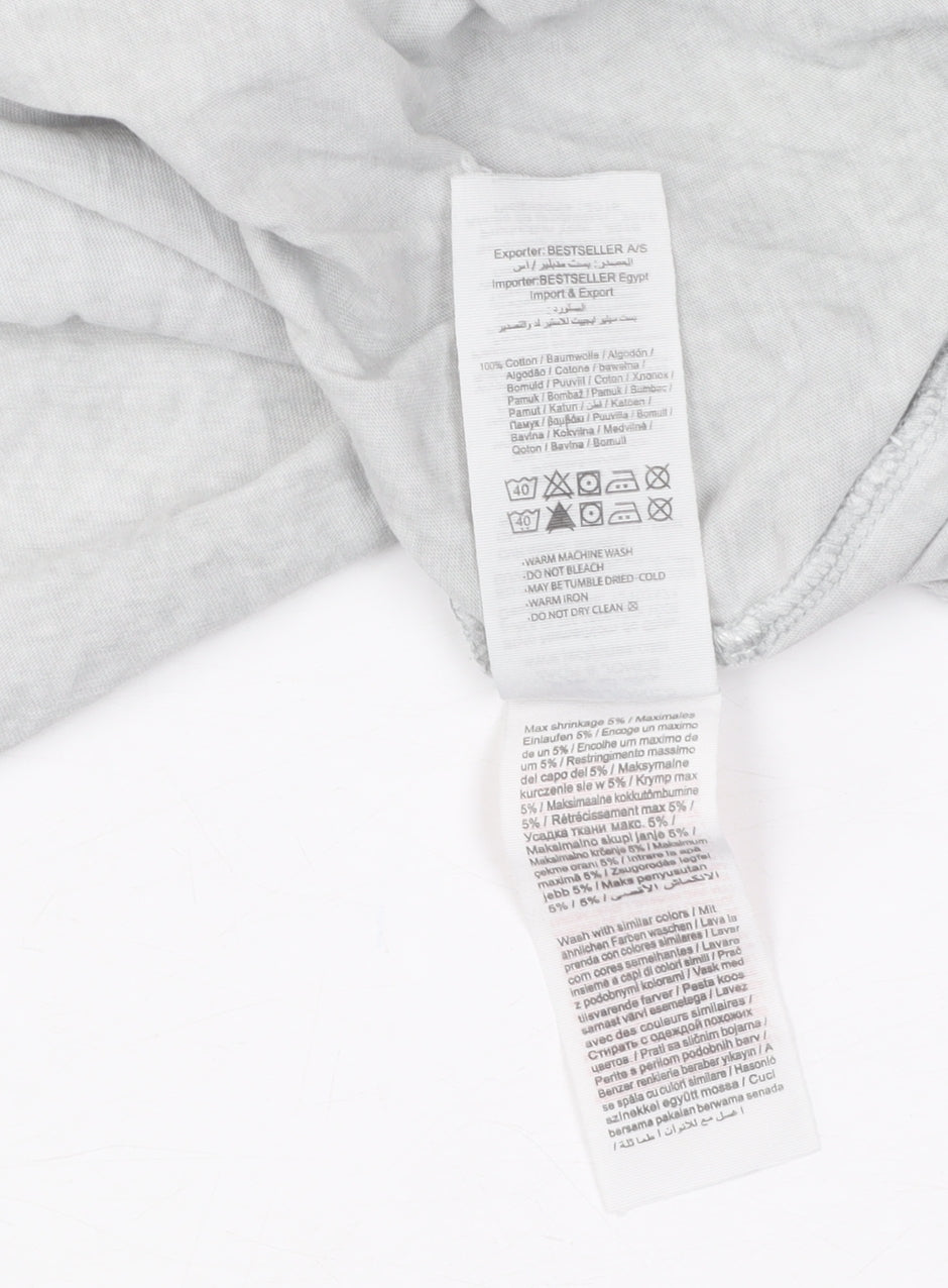 Jack & Jones Men's Grey XXL Crew Neck T-Shirt