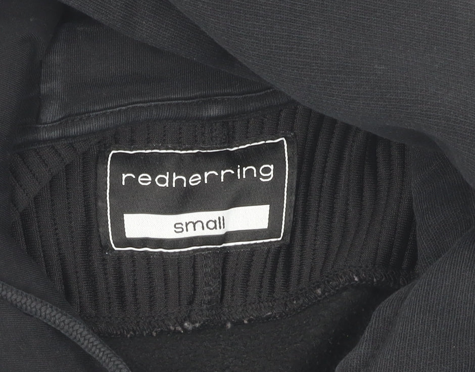 Additional view of Red Herring Men's Black Pullover Hoodie Small Size