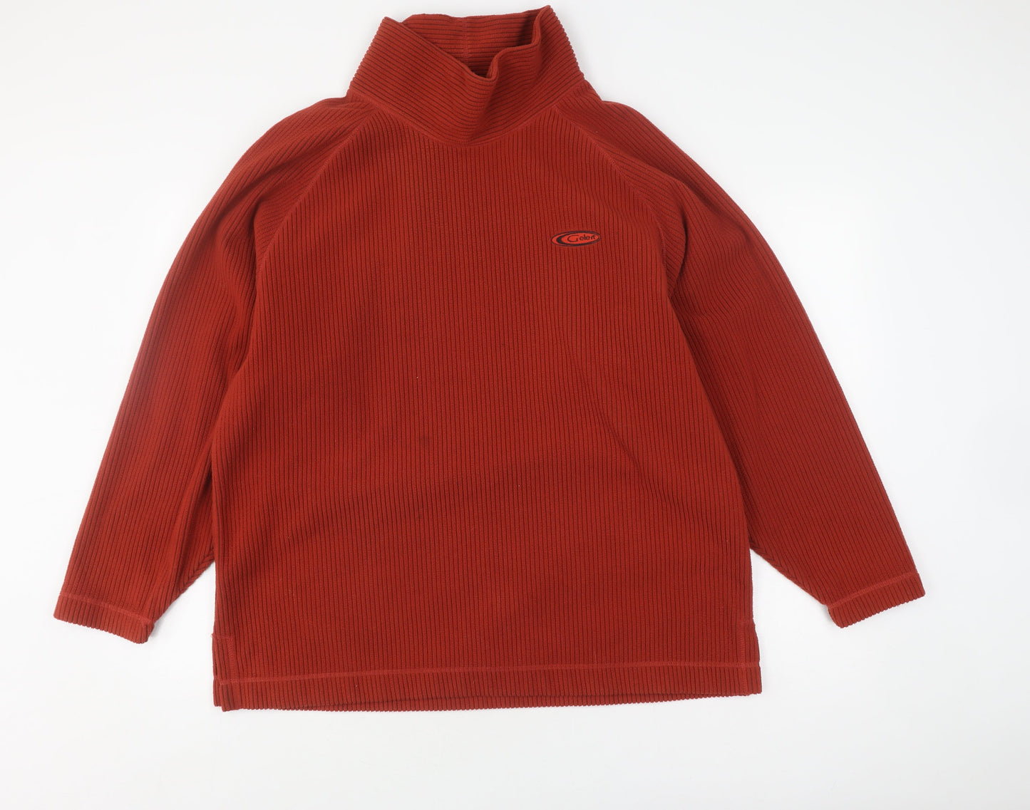 Gelert Unisex Red High Neck Pullover Jumper Size 16