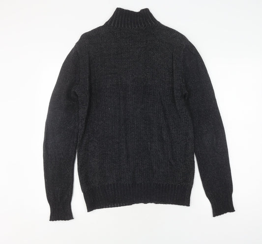 Guess Men's XS Black Full Zip Jumper