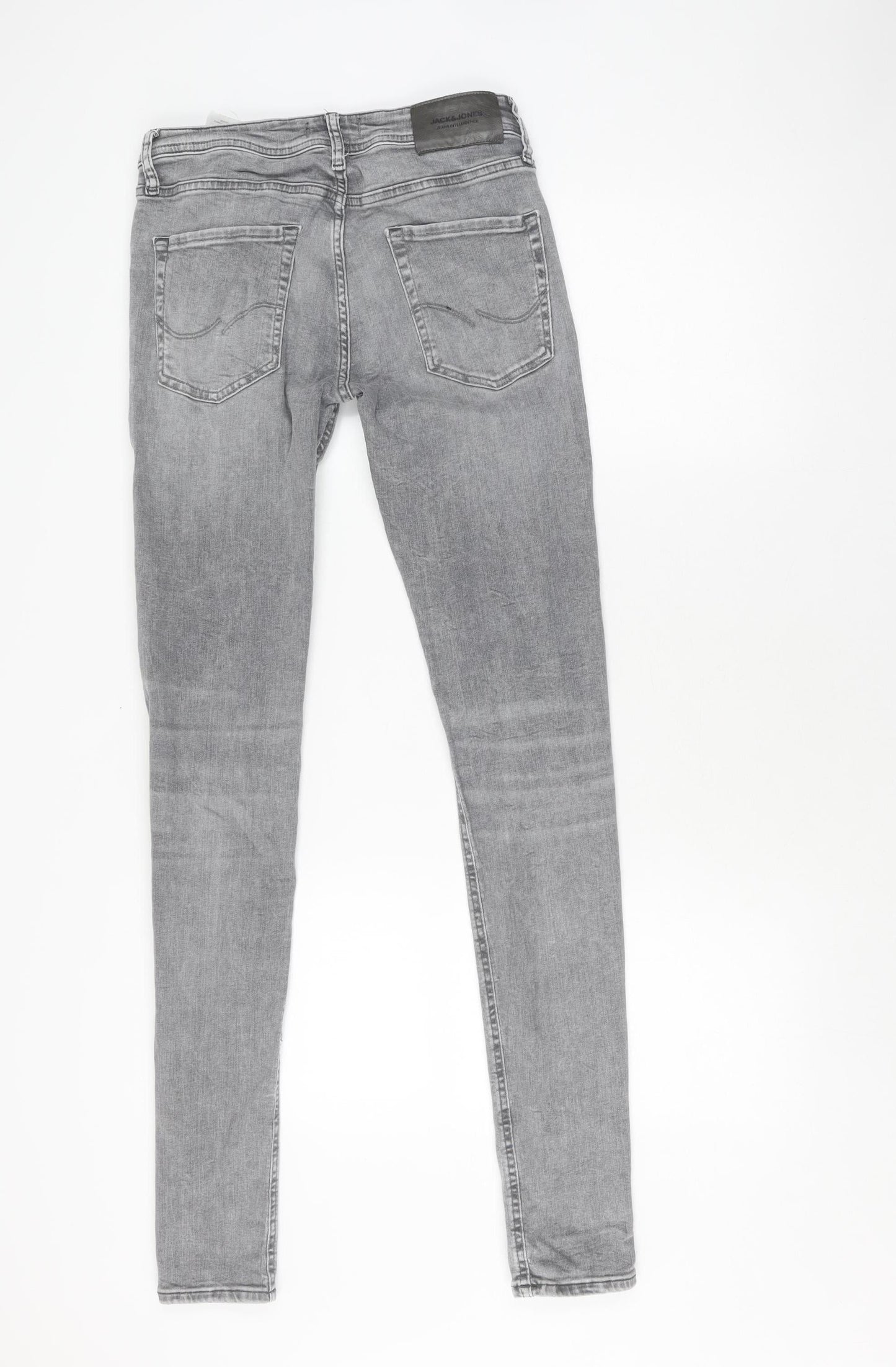 Jack & Jones Men's Grey Skinny Jeans, Size 29 Regular