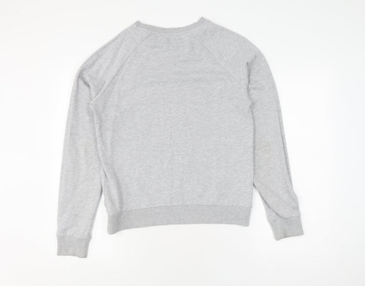 Firetrap Blackseal Grey Pullover Sweatshirt M Unisex