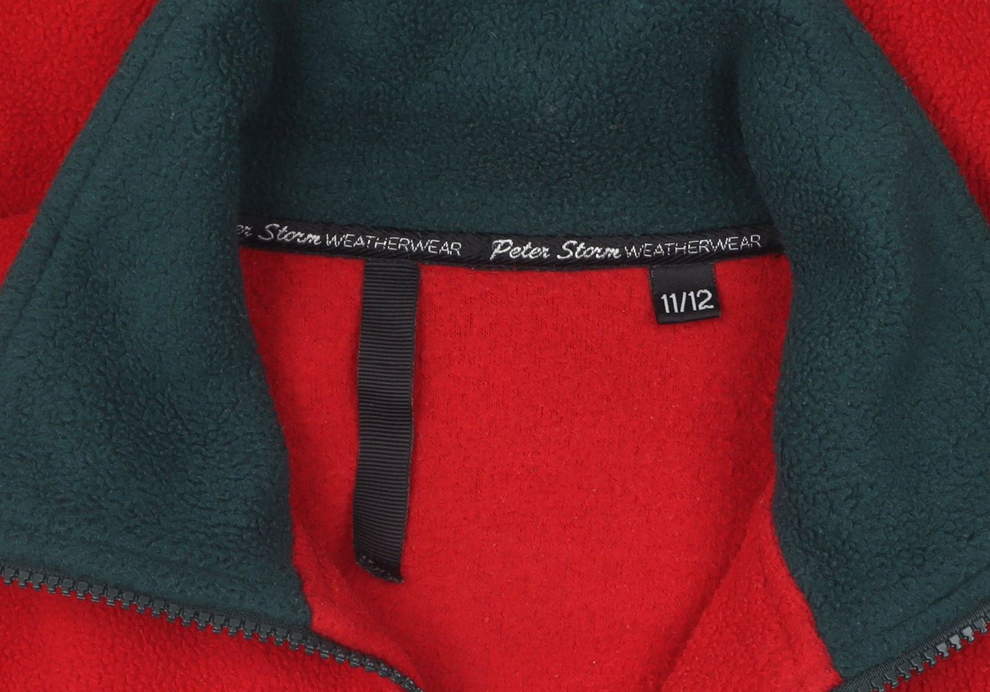 Additional view of Peter Storm boys’ red fleece jacket 11-12 years