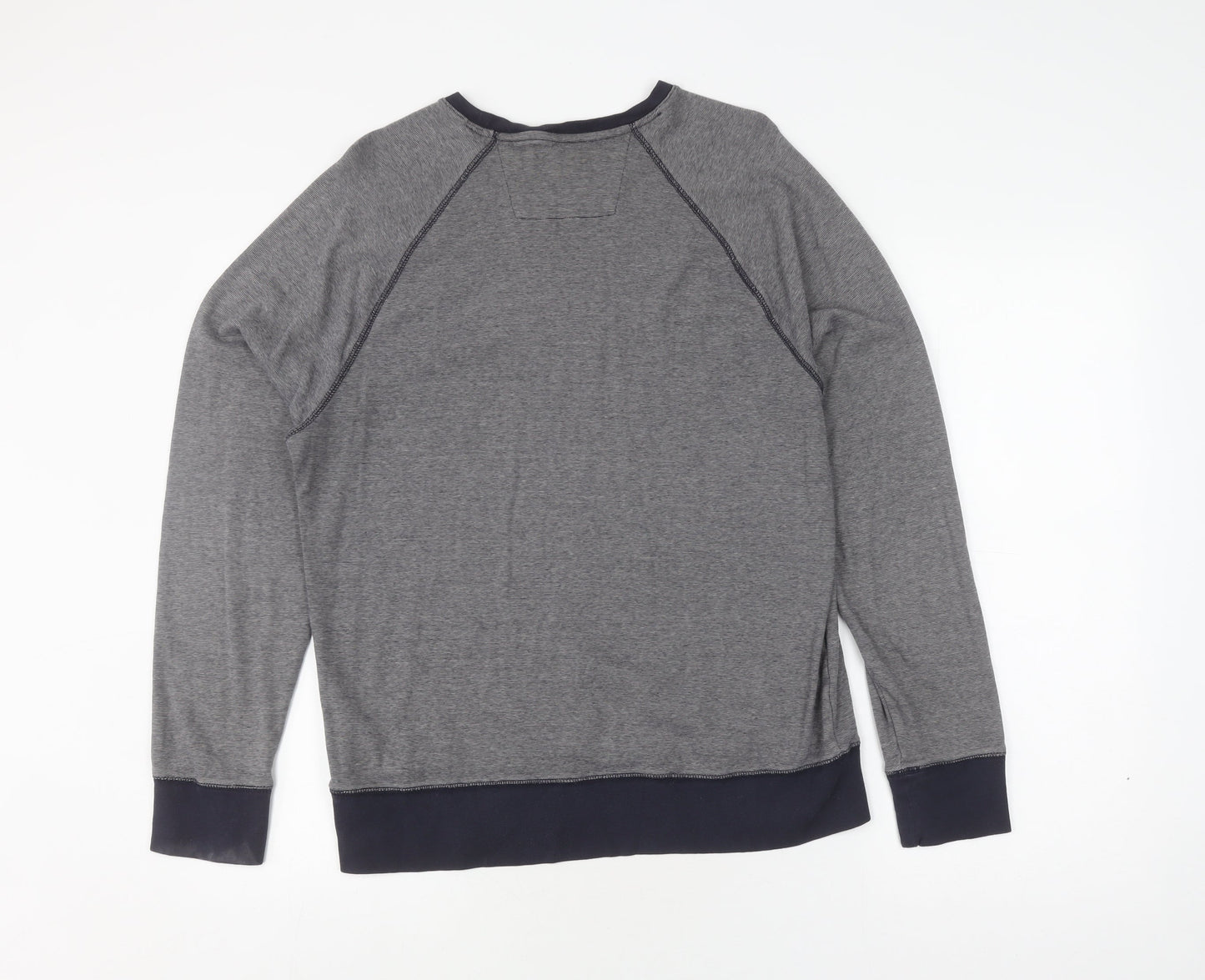 Banana Republic Unisex Grey Pullover Sweatshirt L