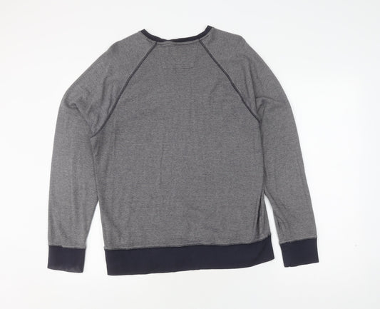 Banana Republic Unisex Grey Pullover Sweatshirt L