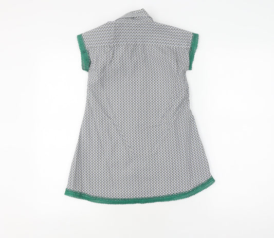 Jaeger Women's M Geometric Tunic Sleeveless