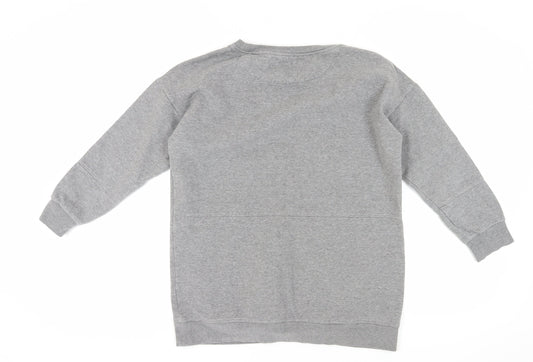 Next Women's Grey Pullover Sweatshirt M