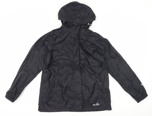 Peter Storm Women's Black 14 Waterproof Rain Coat