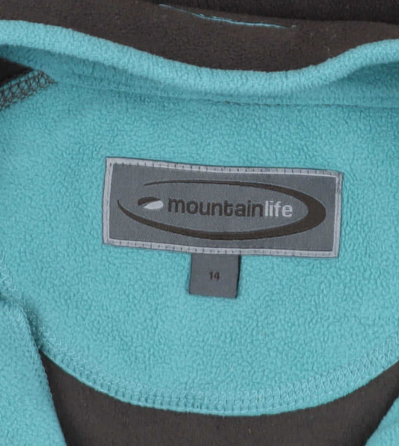 Mountain Life Women's Brown Pullover Sweatshirt Size 14