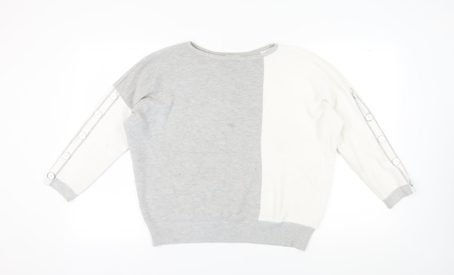 JD Williams Women's Grey Pullover Jumper Size 16/18