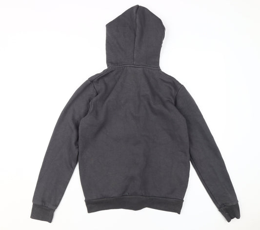 McKenzie Men's Black Full Zip Hoodie Medium