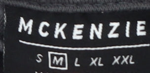 McKenzie Men's Black Full Zip Hoodie Medium