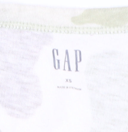 GAP Women’s Beige Camouflage XS T-Shirt