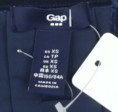 Gap Women's Black Velvet Tank Top XS