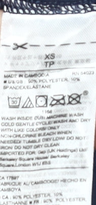 Gap Women's Black Velvet Tank Top XS