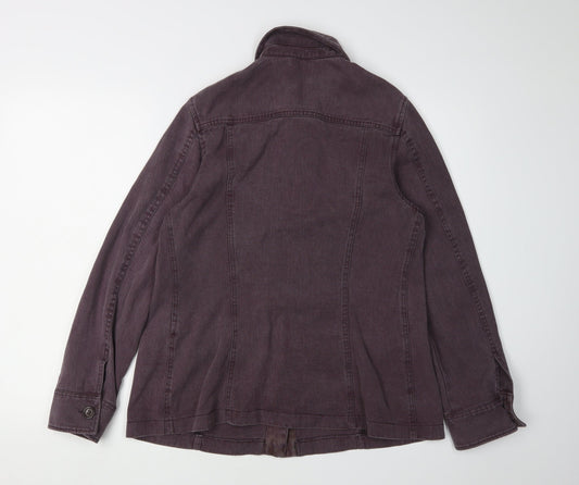 Marks and Spencer Women's Purple Mid-Length Jacket