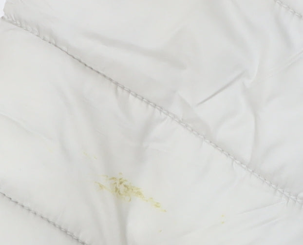 Superdry Women's White Puffer Jacket Size 14