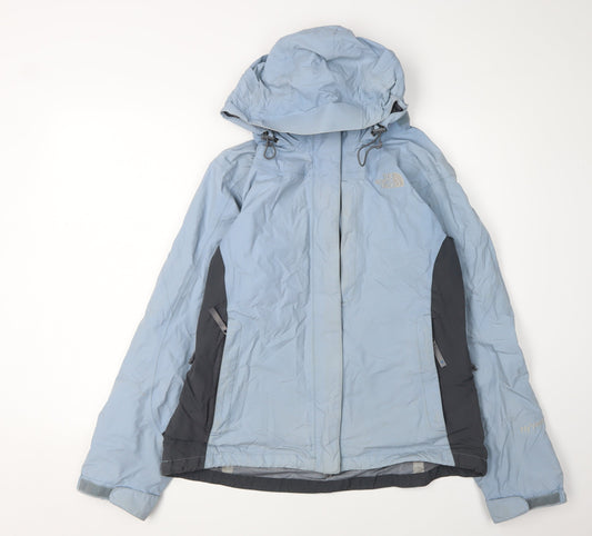 The North Face Women's Blue Rain Coat Jacket M