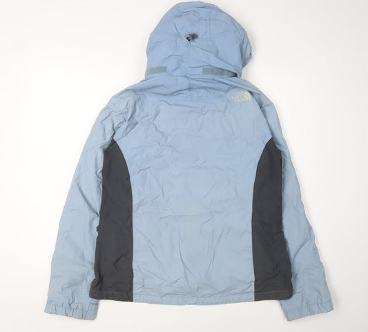 The North Face Women's Blue Rain Coat Jacket M