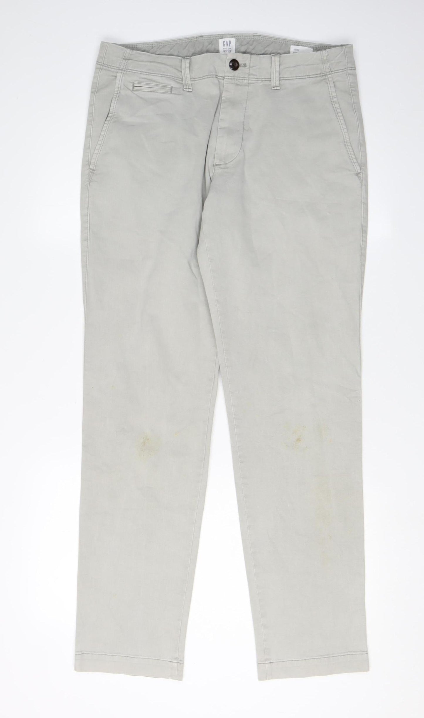 Gap Men’s Grey Slim Straight Jeans Size 32