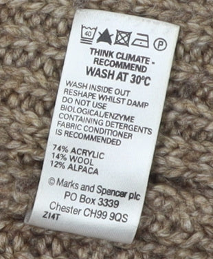 Marks and Spencer Women's Brown Cardigan Size 10