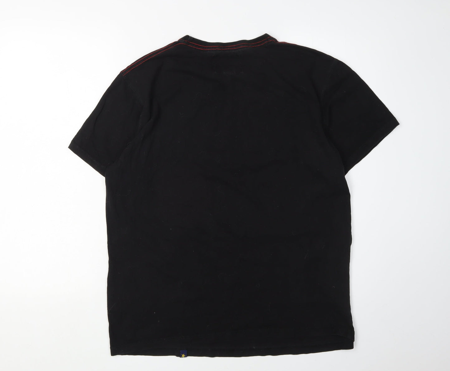 Joe Browns Men's Black Rock Roller Graphic Tee, Size L