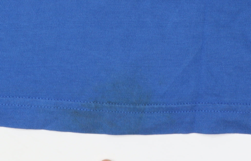 Puma Men's Blue XL Sports T-Shirt with Logo