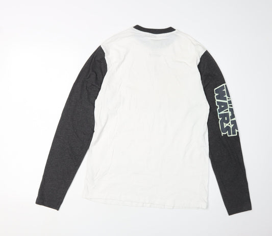 Disney Men’s XS Star Wars Baby Yoda Long Sleeve T-Shirt