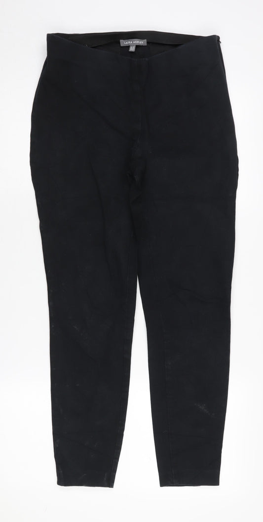 Laura Ashley Women's Black Skinny Trousers Size 12
