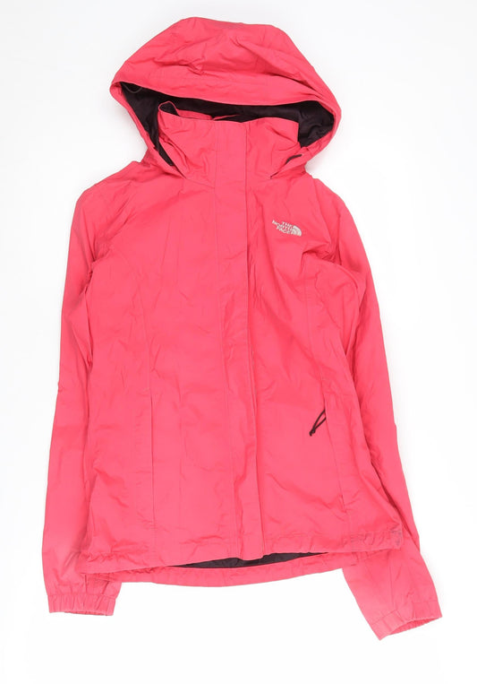 The North Face Women's Pink Rain Coat S