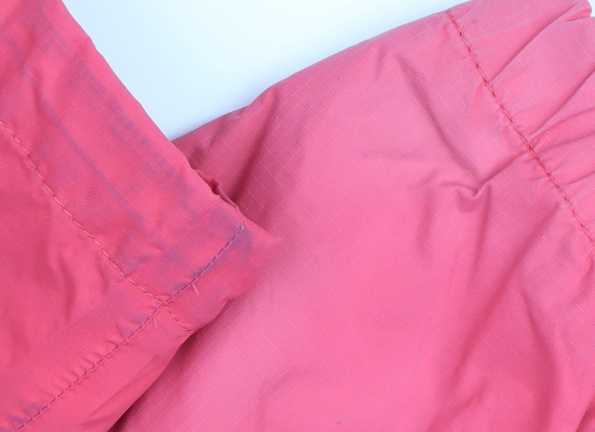 The North Face Women's Pink Rain Coat S