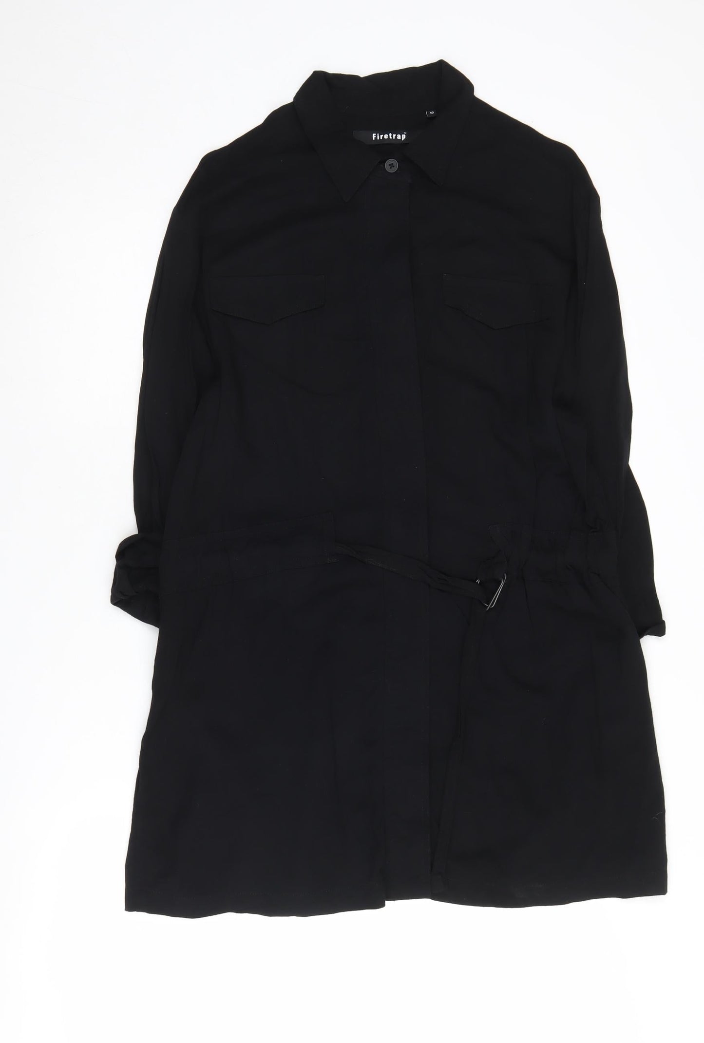 Firetrap Women's Black Shirt Dress Size 10