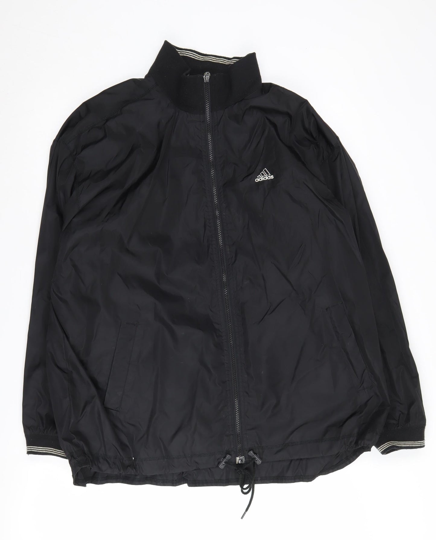 adidas Men's Black Windbreaker Jacket M