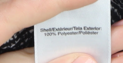 DKNY Women's Sleeveless Black Tunic Blouse - Size 6