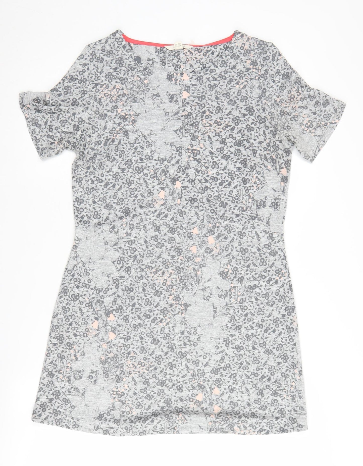 White Stuff Women's Grey Floral Dress Size 10