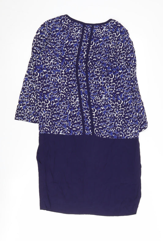 Joules Women's Multicoloured Animal Print Shift Dress, Size 8