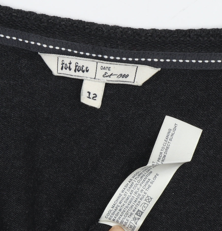 Fat Face Women’s Black Dress Size 12