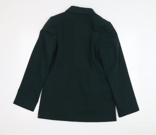 H&M Women's Green Blazer XS - Professional & Stylish