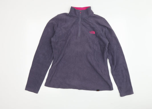 The North Face Women's Grey Fleece Sweatshirt S