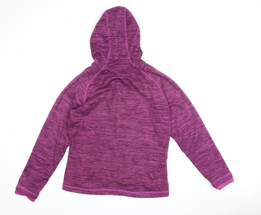Trespass Women's Purple Full Zip Hoodie Size M
