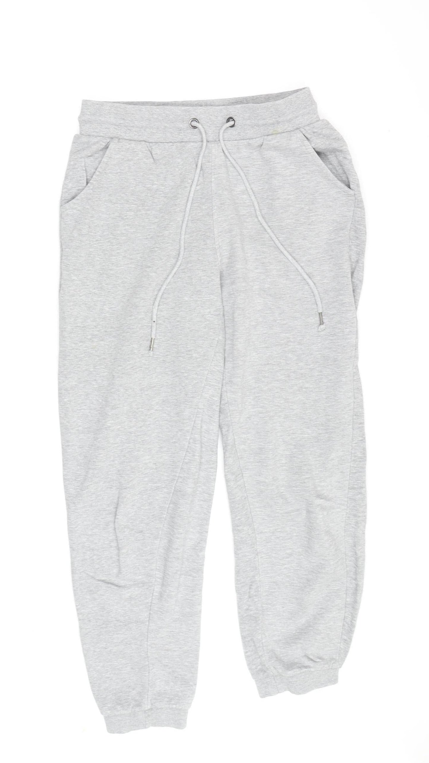 Brave Soul Men's Grey Joggers - Size S, Casual Comfort