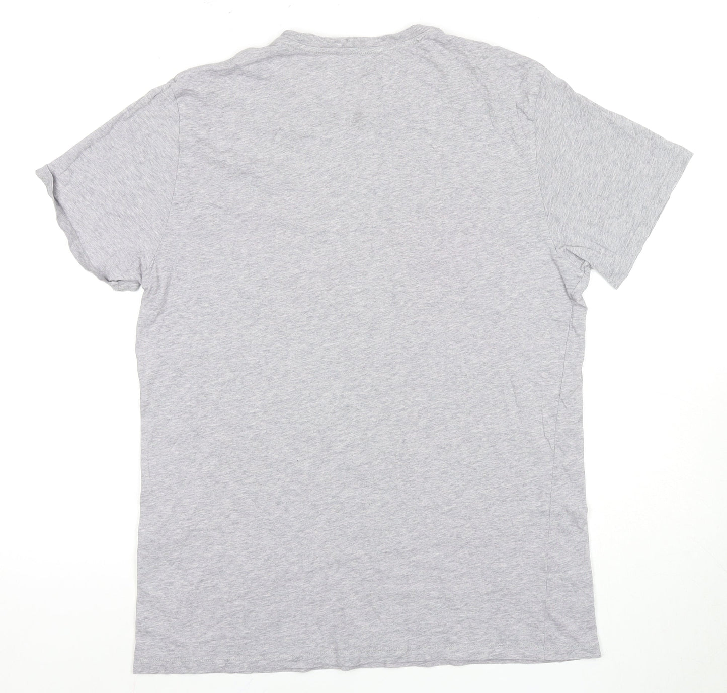 Levi's Men's Grey Logo T-Shirt, Size L, Short Sleeve