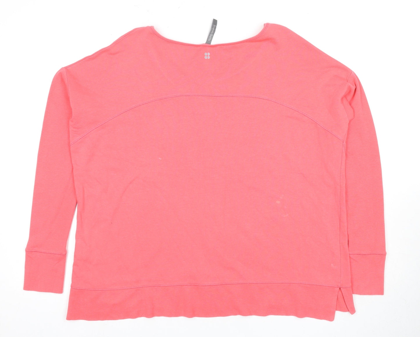 Sweaty Betty Women's Pink Long Sleeve Top S