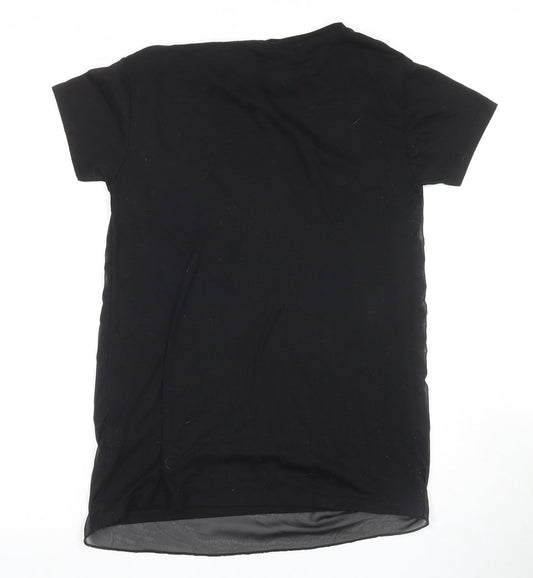 Harry Potter Women's Black Jersey T-Shirt, Size 8