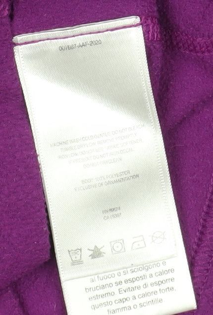 Mountain Hardwear Women's Purple Fleece Sweatshirt Size S